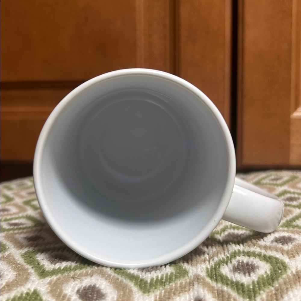 Poshmark Mug Hand Crafted White Mug with Black Text - Picture 4 of 5